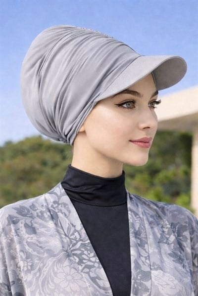 Gri Havuz - Deniz Şapkası / Mayo Üstüne Kullanılabilir