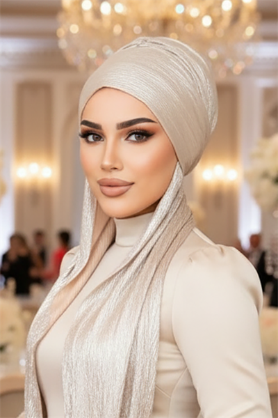 Rose Gold Kelebek Bone Şal