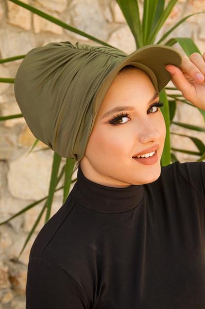 Haki Havuz - Deniz Şapkası / Mayo Üstüne Kullanılabilir