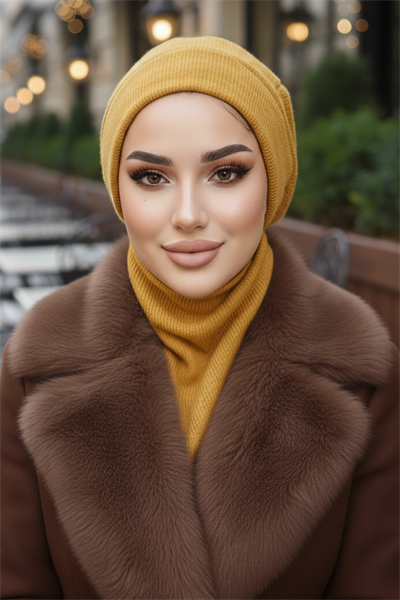 Hardal Tesettür Bere Ve Etol Takım