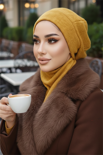 Hardal Tesettür Bere Ve Etol Takım