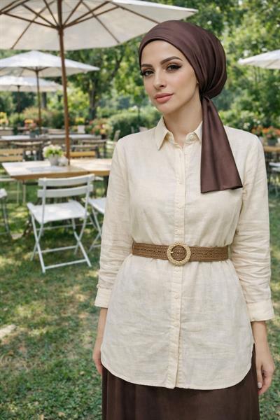 Kahverengi Eşarp Bone