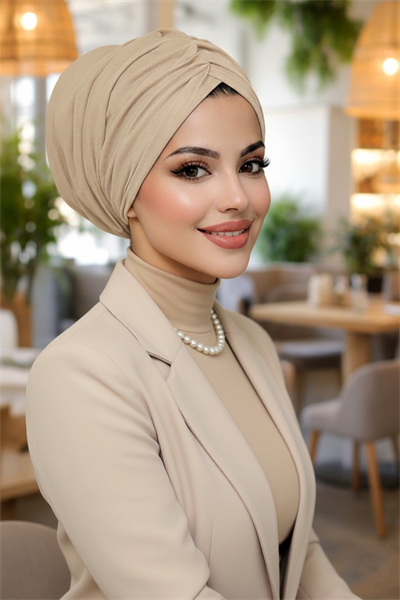 Kemik Rengi Büzgülü Salaş Bone