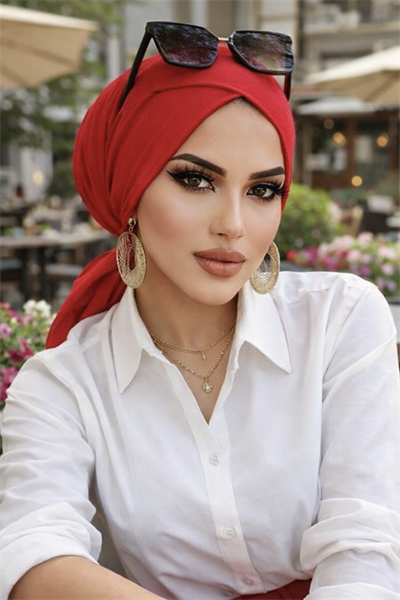 Kırmızı Çapraz Bantlı Bone