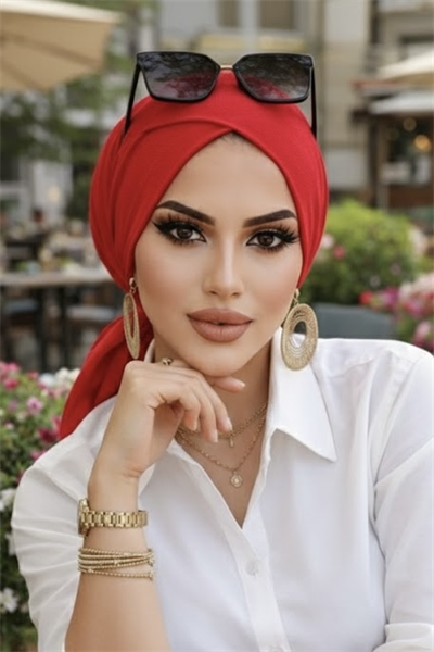 Kırmızı Çapraz Bantlı Bone