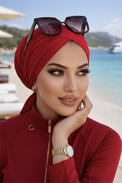 Kırmızı Çapraz Deniz - Havuz Bonesi