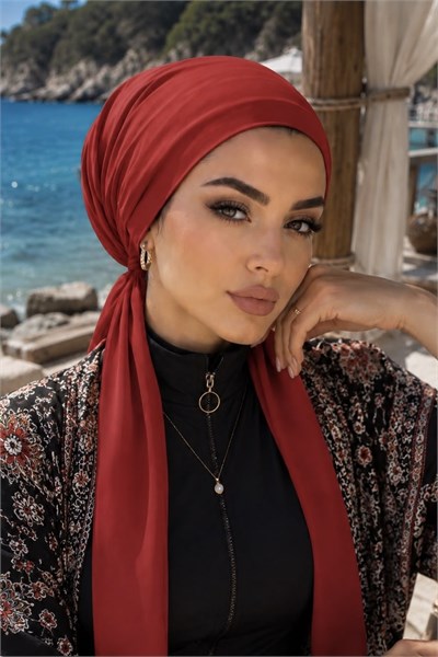 Kırmızı Önü Düz Deniz - Havuz Bonesi