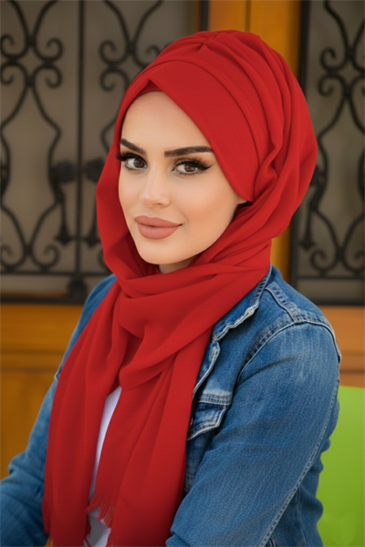 Kırmızı Şapkalı Şal