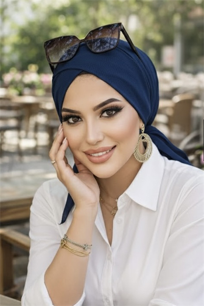 Lacivert Çapraz Bone