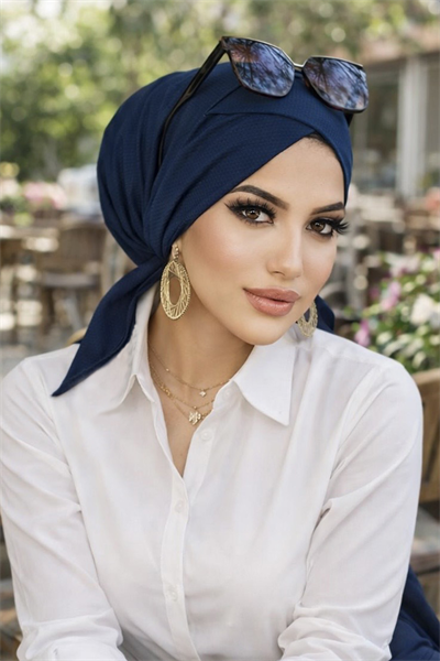 Lacivert Çapraz Bone