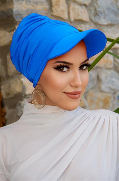 Mavi Havuz - Deniz Şapkası / Mayo Üstüne Kullanılabilir