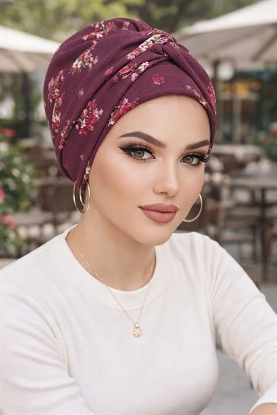 Mürdüm Buket Burgulu Bone