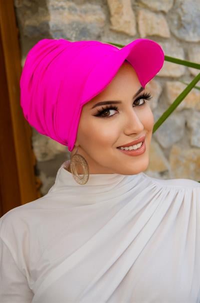 Neon Pembe Havuz - Deniz Şapkası / Mayo Üstüne Kullanılabilir