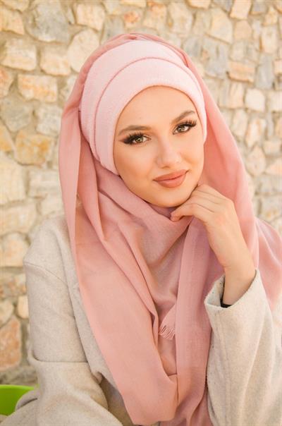 Pudra Bandana Bone Şal