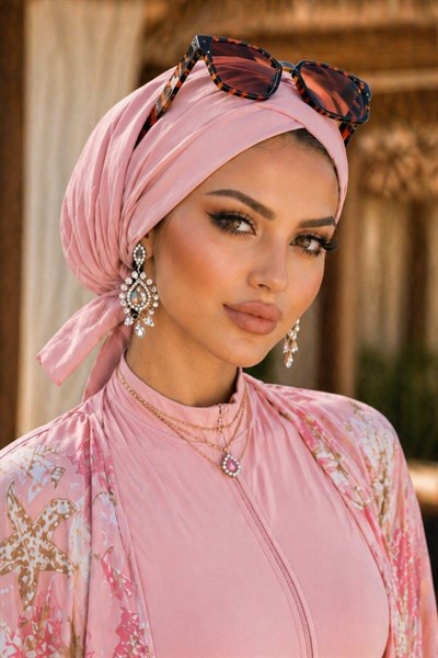 Pudra Çapraz Bantlı Deniz - Havuz Bonesi