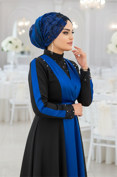 Saks Siyah Büzgülü Dolama Bone