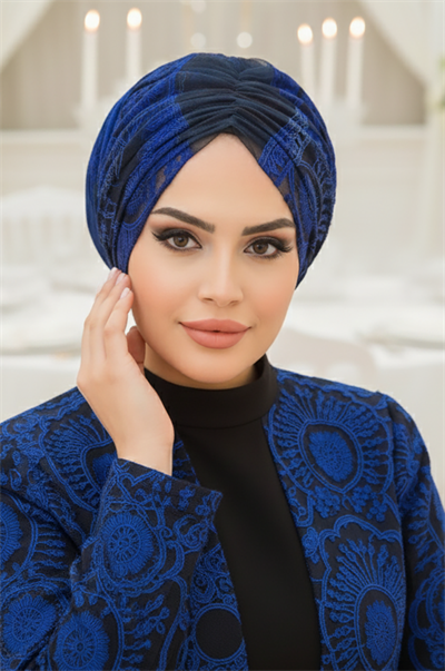 Saks Siyah Büzgülü Dolama Bone