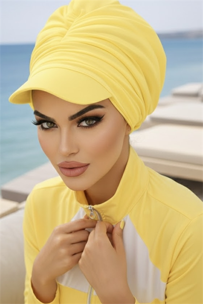 Sarı Havuz & Deniz Şapkası / Mayo Üstüne Kullanılabilir