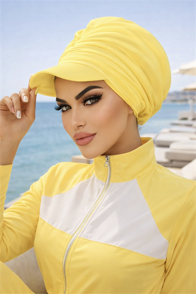 Sarı Havuz & Deniz Şapkası / Mayo Üstüne Kullanılabilir