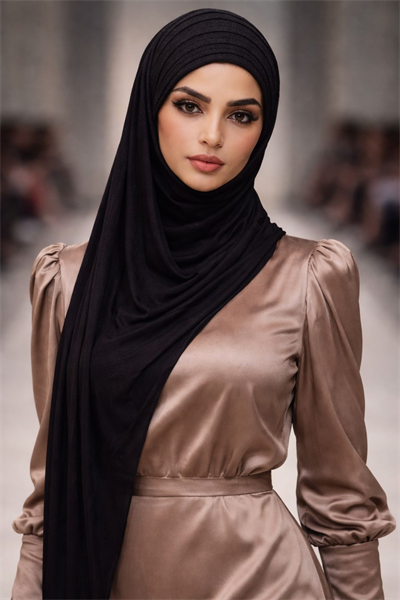 Siyah Piliseli Bone Hazır Şal