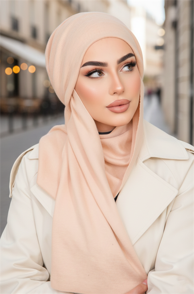 Somon Nude Serisi Kelebek Bone Şal