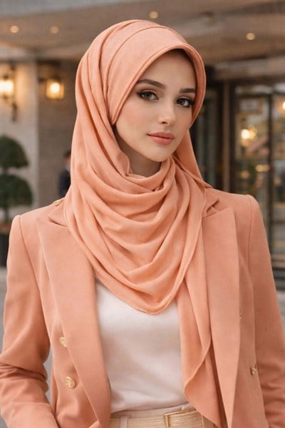 Somon Şapkalı Şal