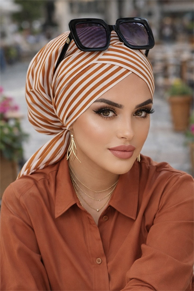 Taba Çizgili Çapraz Bone