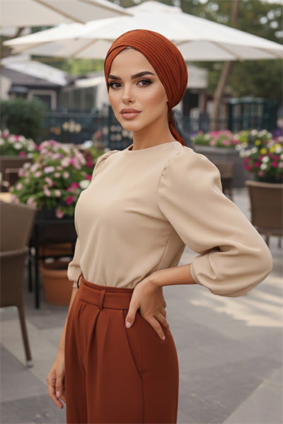 Taba Çizgili Çapraz Bone