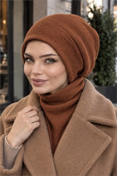 Taba Tesettür Bere Ve Mini Etol Takım