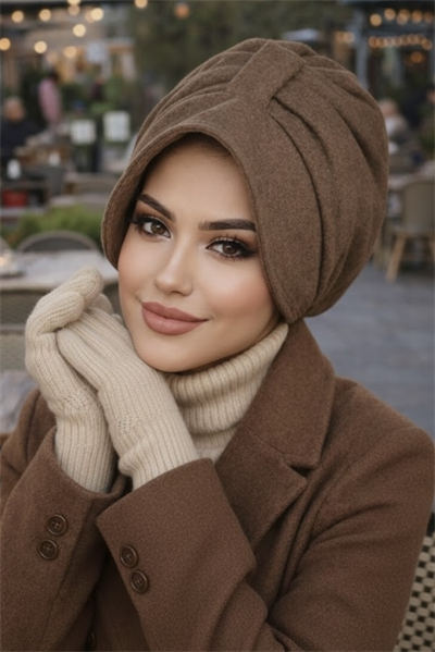 VİZON Kaşe Şapka Bone