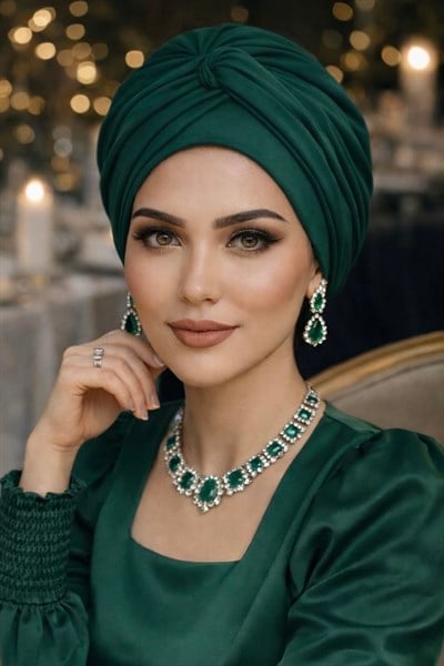 Zümrüt Hazır Burgu Detaylı Bone