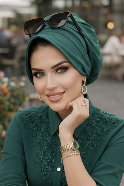 Zümrüt Hazır Şapka Bone