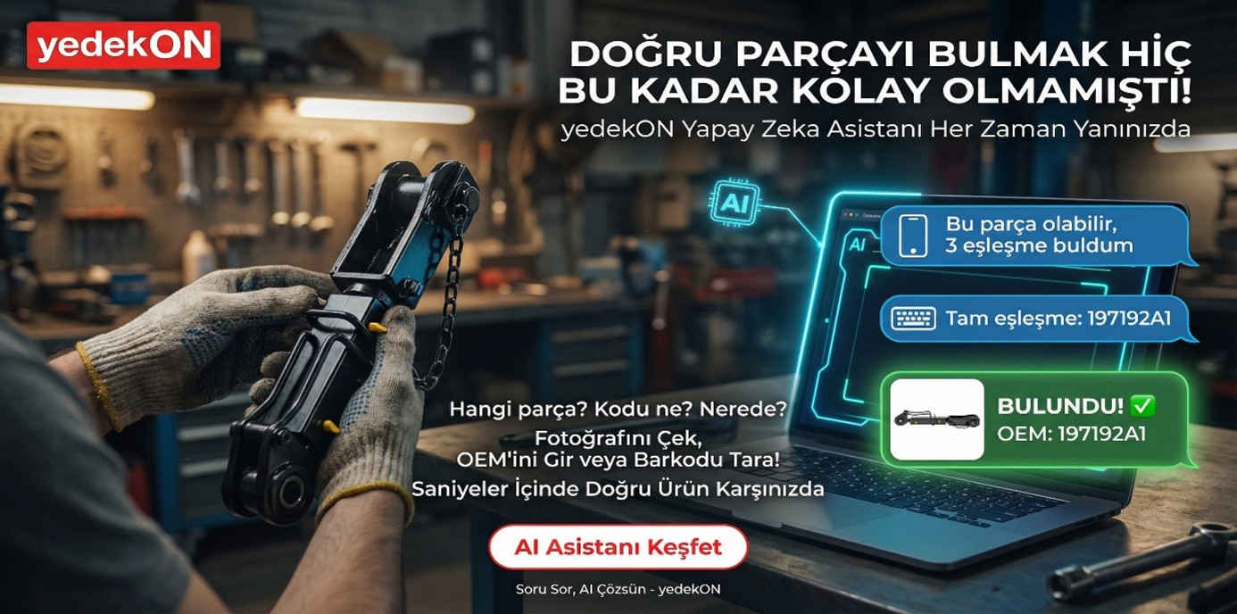 yedekON AI — Doğru Parçayı Bulmak Hiç Bu Kadar Kolay Olmamıştı