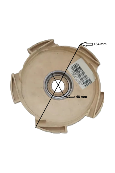 1 Hp Jet Su Pompa Difüzörü Boğaz 47 mm- Yedek Parça