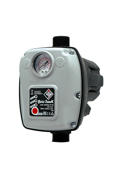 Brio Tank 1.5-2 Hp Su Pompası Için Italyan Otomat Otomatik Hidrofor Hidromat