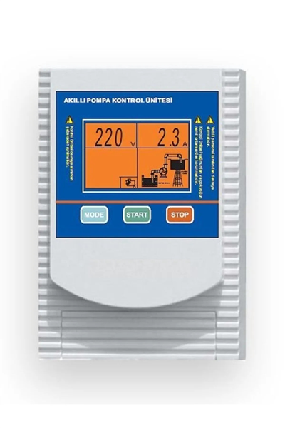 Dijital 1 Hp 220v Akıllı Smart Lcd Ekranlı Pompa Koruma Ve Kontrol Panosu