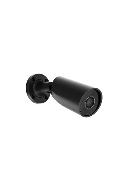 AJAX BulletCam (5 Mp/2.8 mm) Kablolu AI destekli güvenlik IP kamerası Siyah