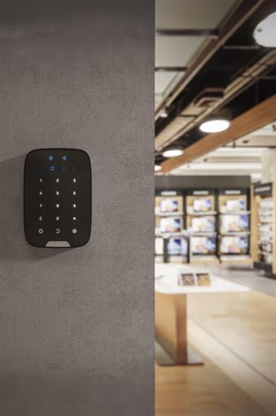 AJAX KeyPad Plus Kuyumcu Kablosuz Tuş Takımı Siyah