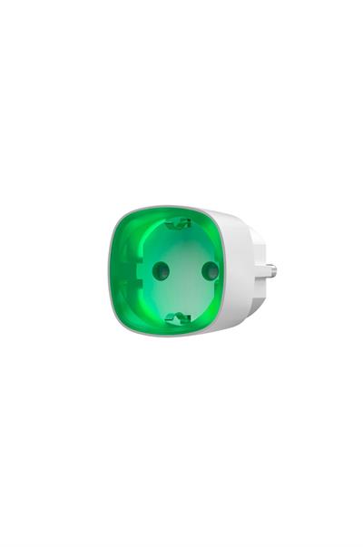 AJAX Socket EU (type F) Jeweller Güç Tüketimi İzleme Özelliğine Sahip Akıllı Priz Beyaz