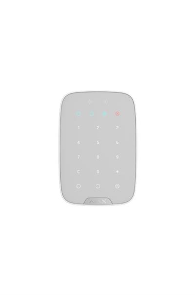 AJAX KeyPad Plus Kuyumcu Kablosuz Tuş Takımı Beyaz