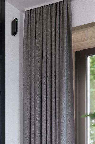 AJAX MotionProtect Curtain Kablosuz Perde Tipi Hareket Dedektörü Siyah