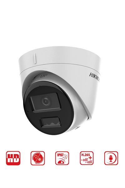 HIKVISION DS-2CD1343G2-LIUF - 4MP Smart Hybrid Light Turret Network Kamera