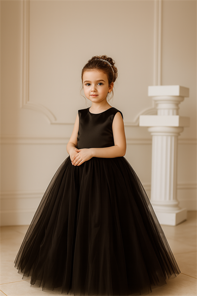 Abiye & Mezuniyet ElbisesiSiyah Uzun Doğum Günü Parti Mezuniyet Özel gün Okuma Bayramı Elbise Modeli