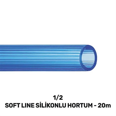 1/2 SOFTLINE SİLİKONLU HORTUM 20 MT