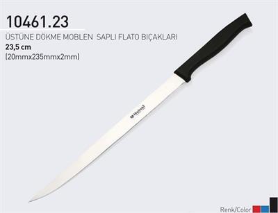 23.5 cm Üstüne Dökme Moblen Saplı Flato Balık Fileto Bıçağı Hulusi Bıçak 20mm X 235mm X 2mm 10461.23