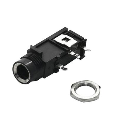 6.3 Mm Gitar Jack Stereo Yatay Şase ZE-1061