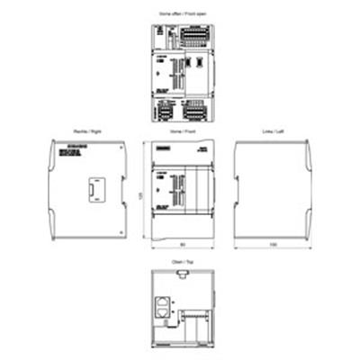 6ES7214-1AH50-0XB0 CPU 1214C, DC/DC/DC, 14DI/10DO