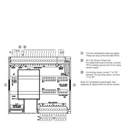 6ES7214-1HF40-0XB0 CPU 1214 FC, DC/DC/Relay, 14DI/10DO/2AI