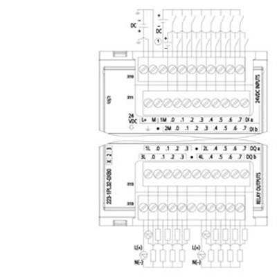 6ES7223-1PL32-0XB0 Digital I/O SM 1223, 16DI/16DO