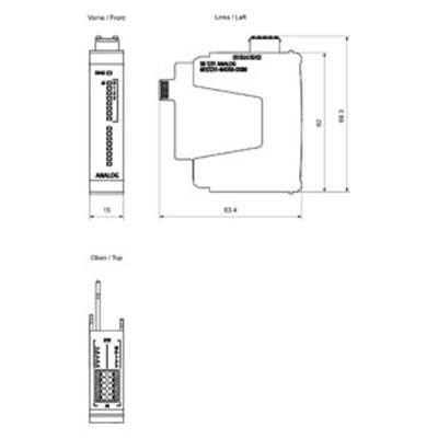6ES7231-4HD50-0XB0 SB 1231 Signal Board, 4AI